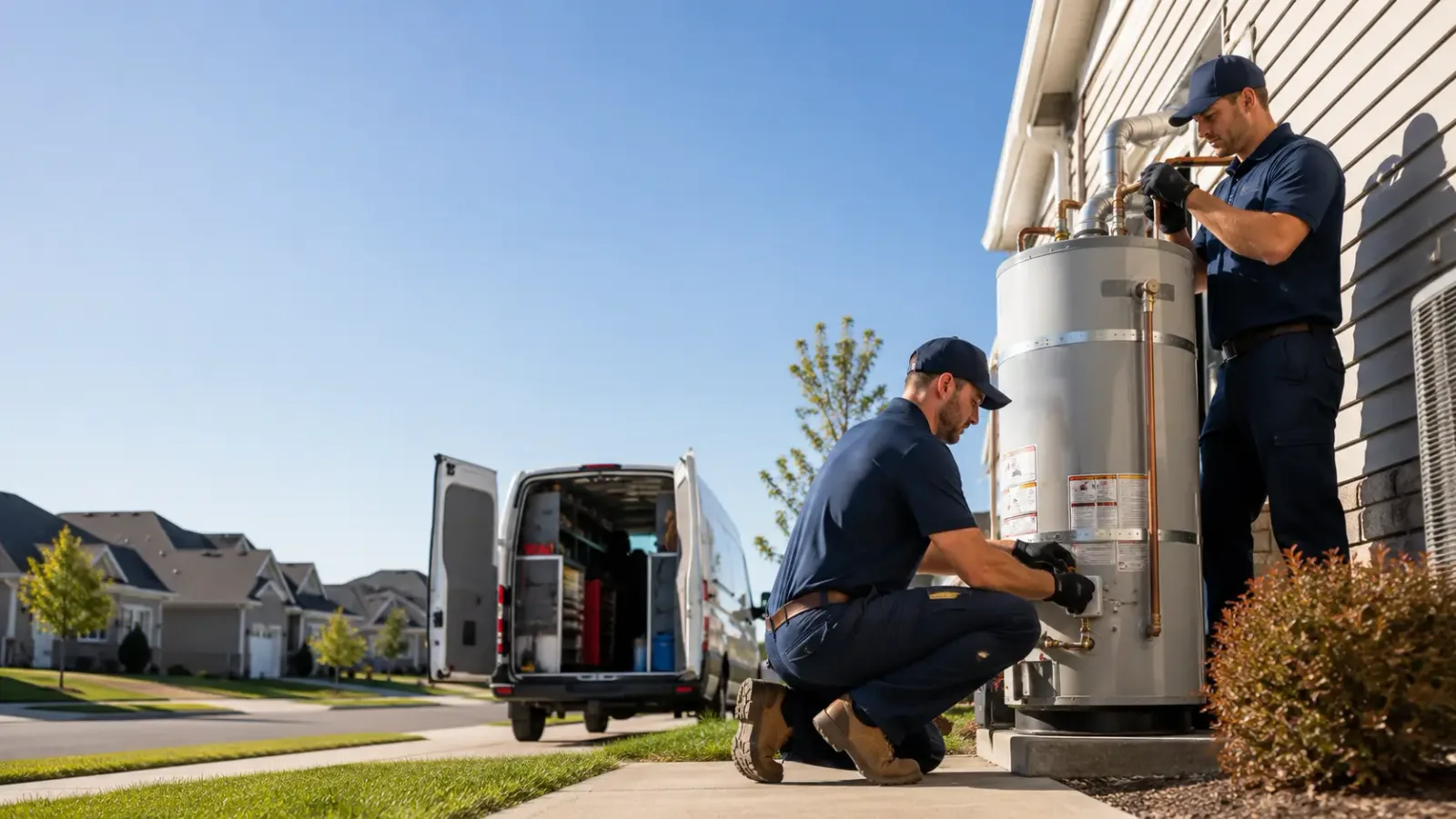 Water Heater Installation in Junedale, PA